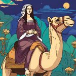 Starlit Desert: Mona Lisa’s Camel Adventure Starlit Desert: Mona Lisa's Camel Adventure