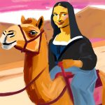 Daylight Sketch: Mona Lisa’s Camel Ride Daylight Sketch: Mona Lisa's Camel Ride