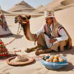 When the camel and the man sit at the same table, wisdom and endurance share the meal When the camel and the man sit at the same table, wisdom and endurance share the meal