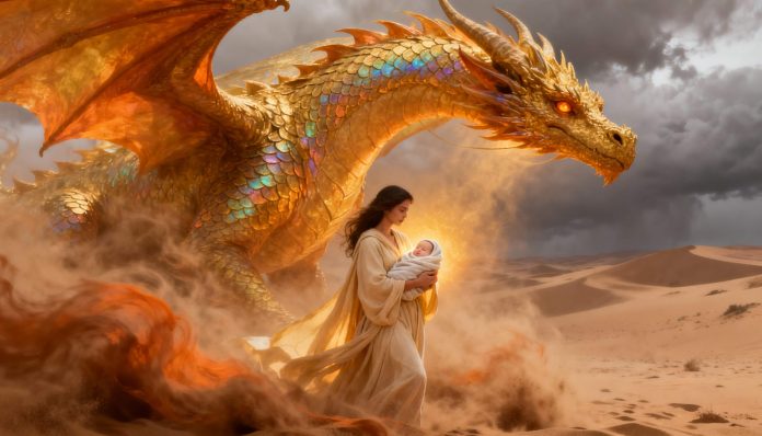 Golden Dragon of Dawn (16) The Dragon Who Guards the Future