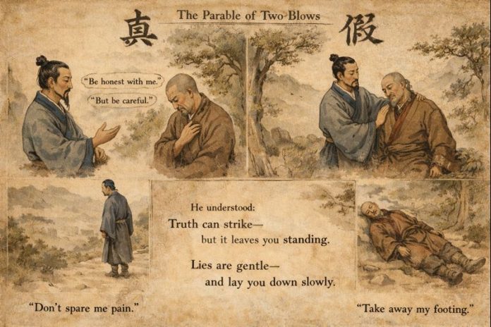 The Parable of Two Blows