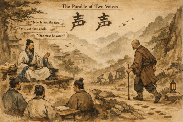 The Parable of Two Voices